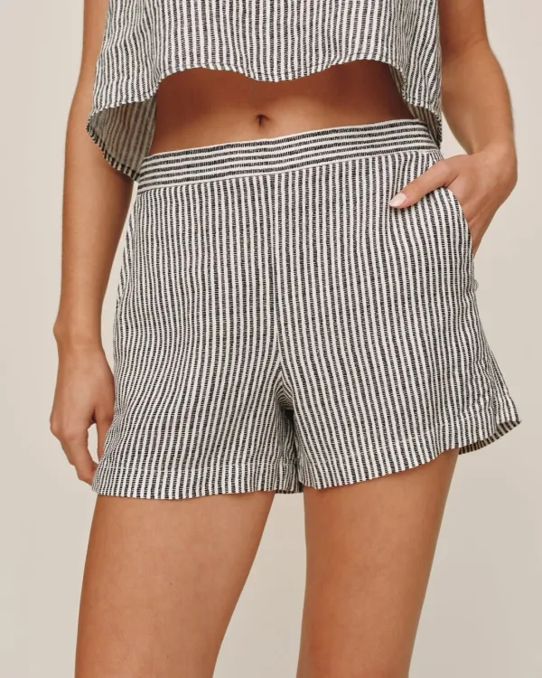 Bella Dahl Catalina Short Hatch Stripe