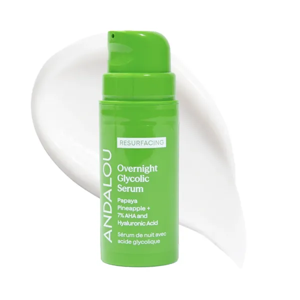 Andalou Naturals Resurfacing Overnight Glycolic Serum undefined