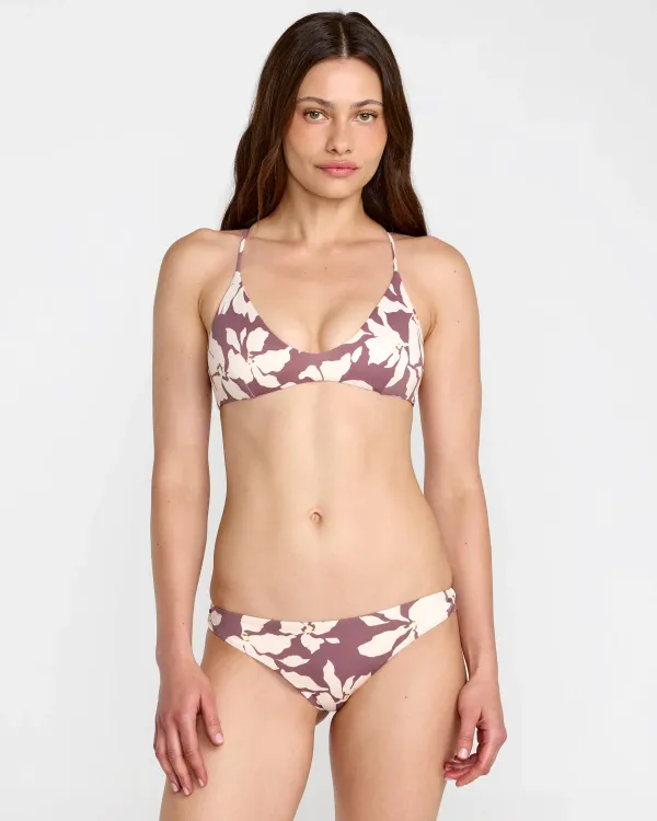 RVCA Something Else Cheeky Bikini Bottom Terra Brown
