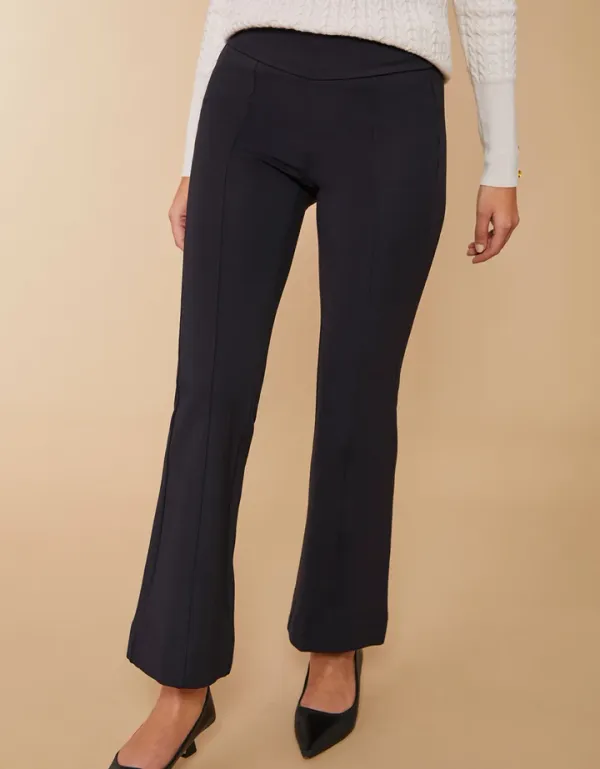 Spartina Brooke Pull-On Ponte Trouser Black