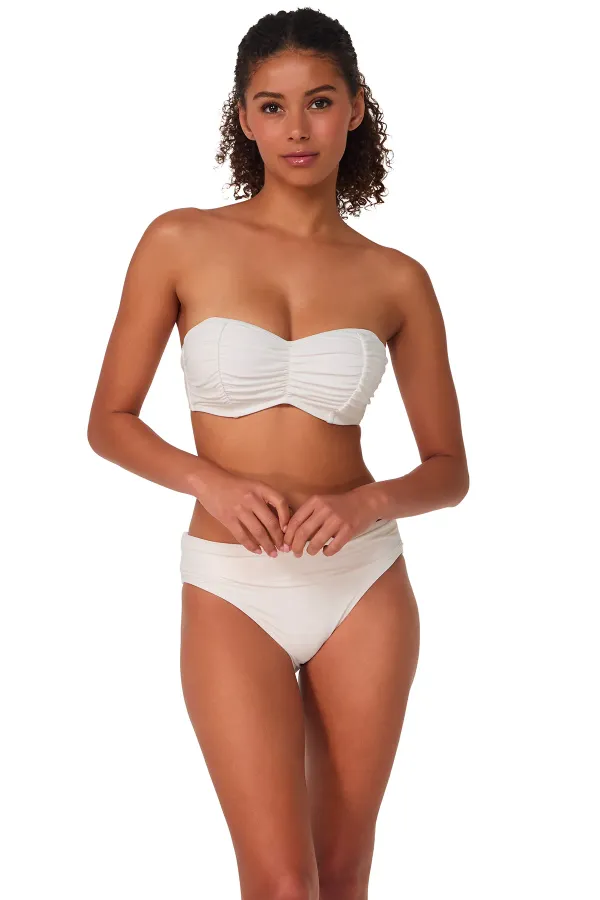 Sunsets, Inc Loretta Bandeau White Lily