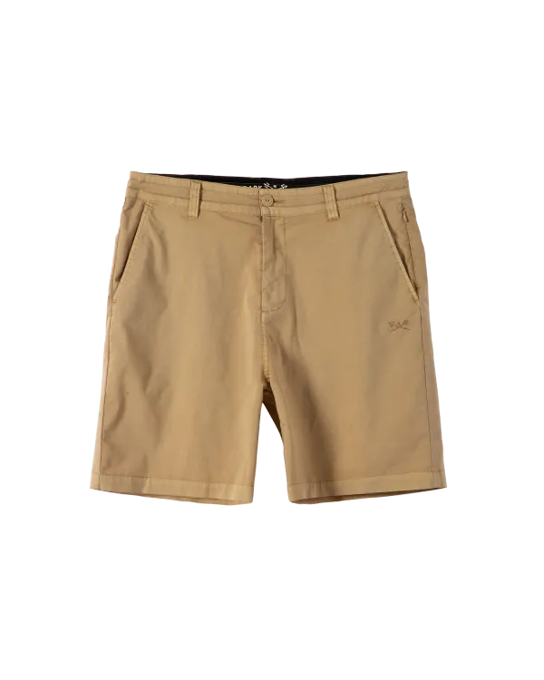 Dark Seas Hydrochino Short Khaki