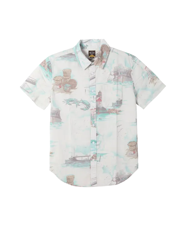 Dark Seas Chesapeake SS Shirt Light Blue