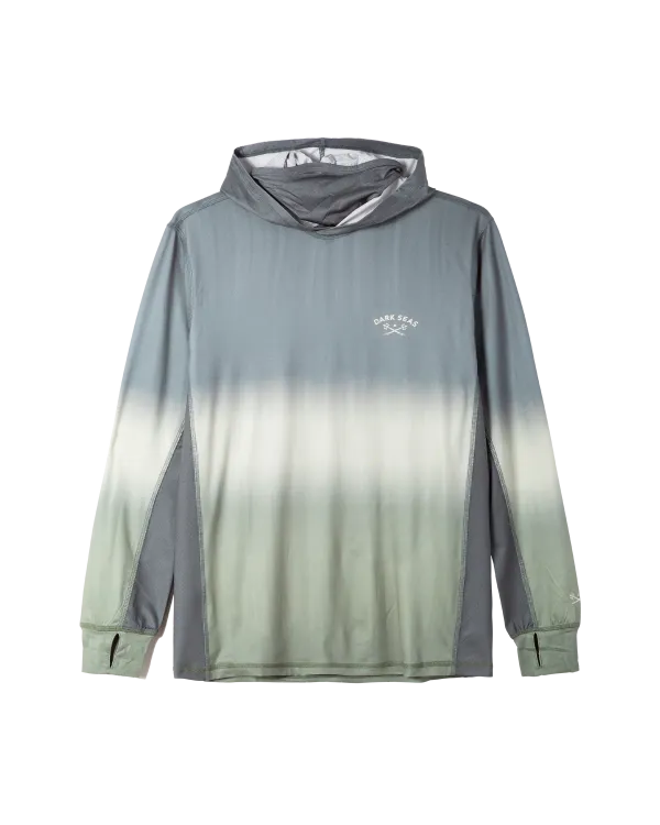 Dark Seas Bimini UV Hooded LS Storm/Sage