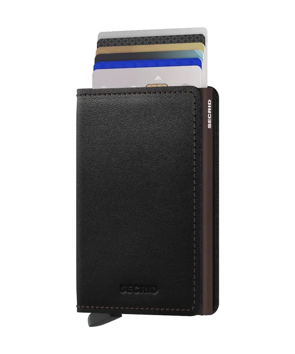 Secrid Slimwallet Original Black/Brown