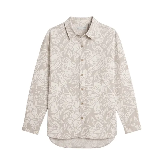 Free Fly Women's Sullivan's Shirt Nolia Floral Print Stone